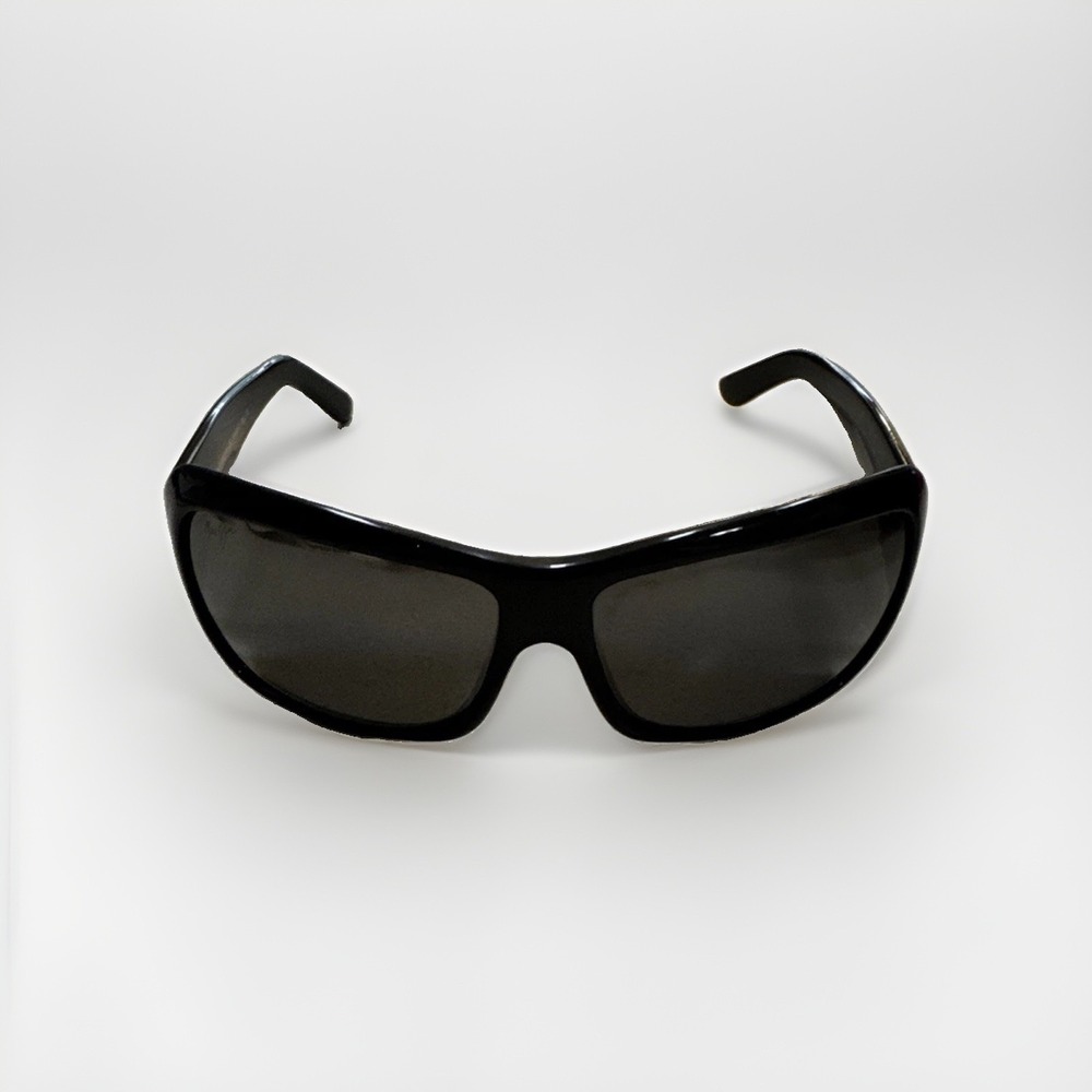 MAUI‎ JIM PALMS MJ 111-02 GLOSS BLACK NEUTRAL GREY POLARIZED SUNGLASSES